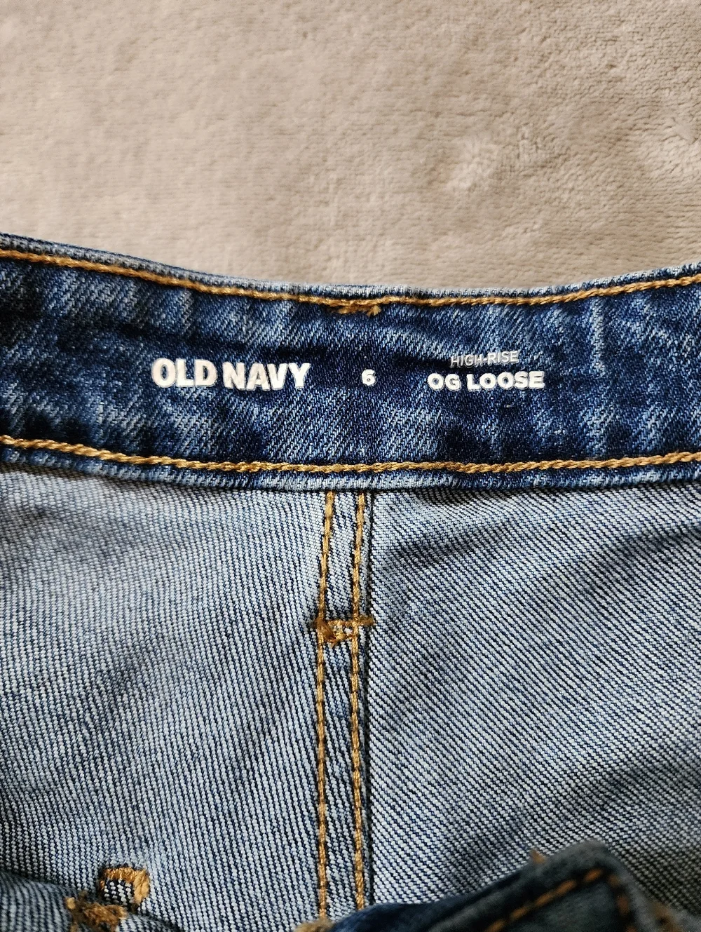 Carpenter Jeans | High Rise Loose Fit Denim Old‎ Navy 6
